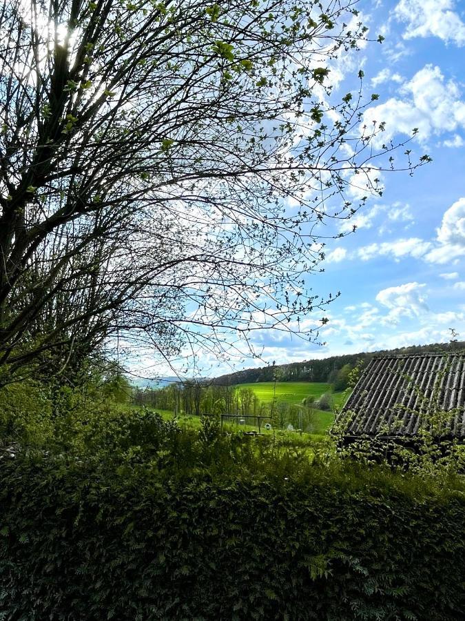 Ferienhaus Kleine Auszeit In Der Natur Mit Kamin, Yogamatten, Schoene Kueche 엑스테르탈 외부 사진