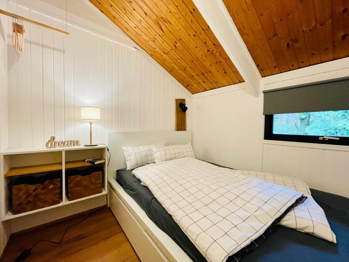 Ferienhaus Kleine Auszeit In Der Natur Mit Kamin, Yogamatten, Schoene Kueche 엑스테르탈 외부 사진
