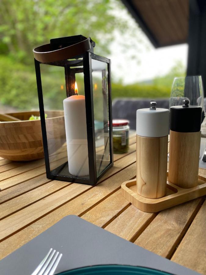 Ferienhaus Kleine Auszeit In Der Natur Mit Kamin, Yogamatten, Schoene Kueche 엑스테르탈 외부 사진