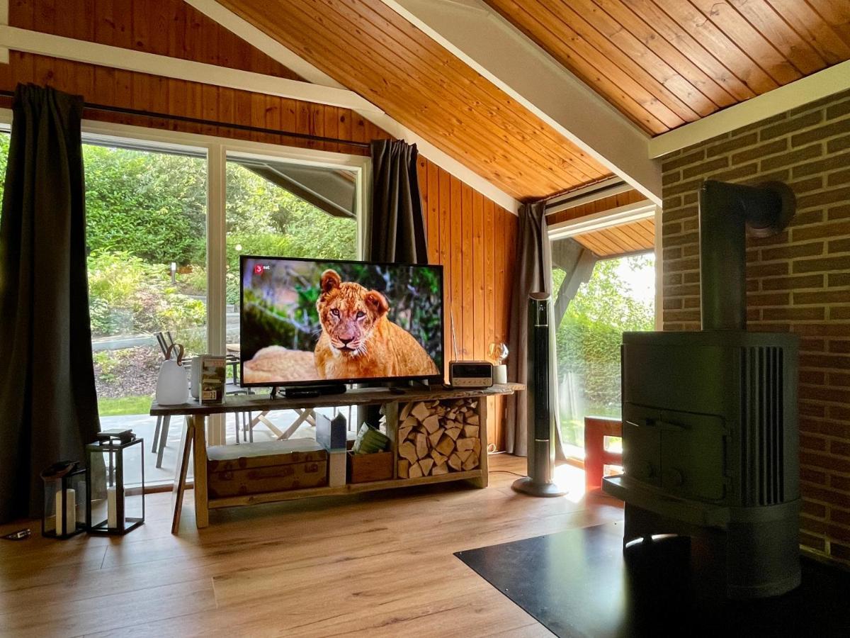 Ferienhaus Kleine Auszeit In Der Natur Mit Kamin, Yogamatten, Schoene Kueche 엑스테르탈 외부 사진