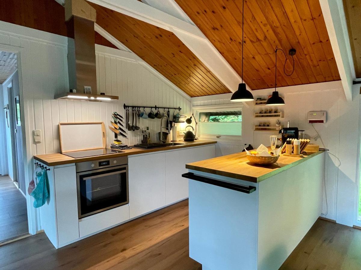 Ferienhaus Kleine Auszeit In Der Natur Mit Kamin, Yogamatten, Schoene Kueche 엑스테르탈 외부 사진